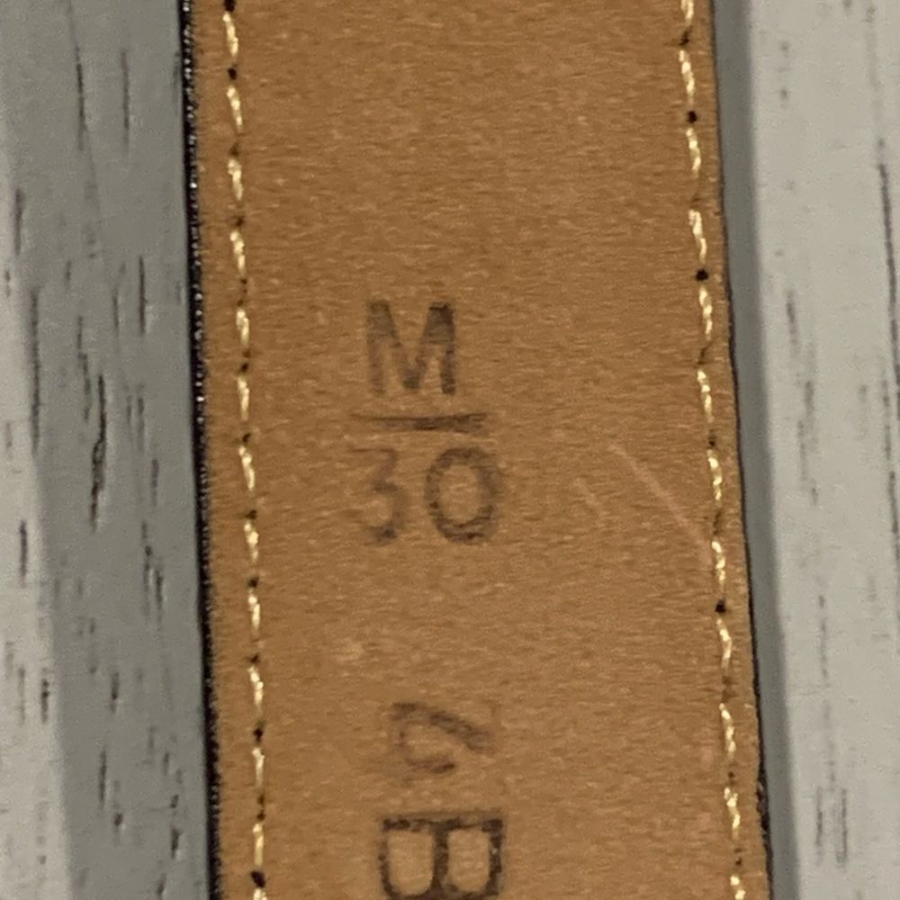 Brighton Black Leather Belt with Gold and Silver Buckle - Picture 6 of 12